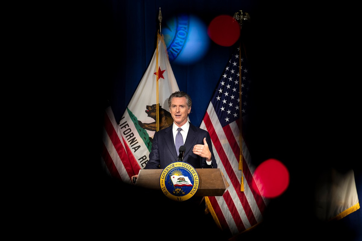 File photo of Gov. Gavin Newsom.